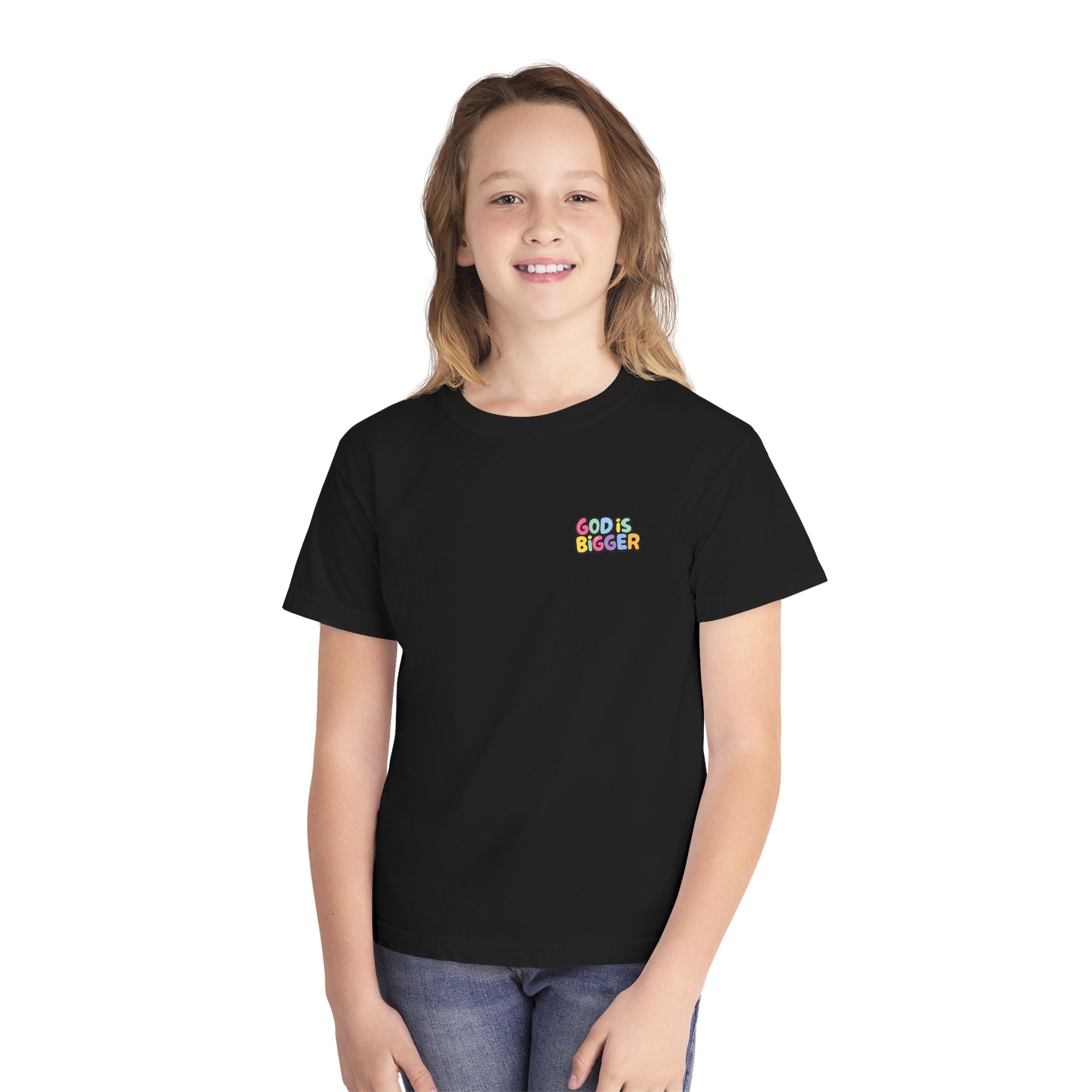 God is Bigger Youth tee