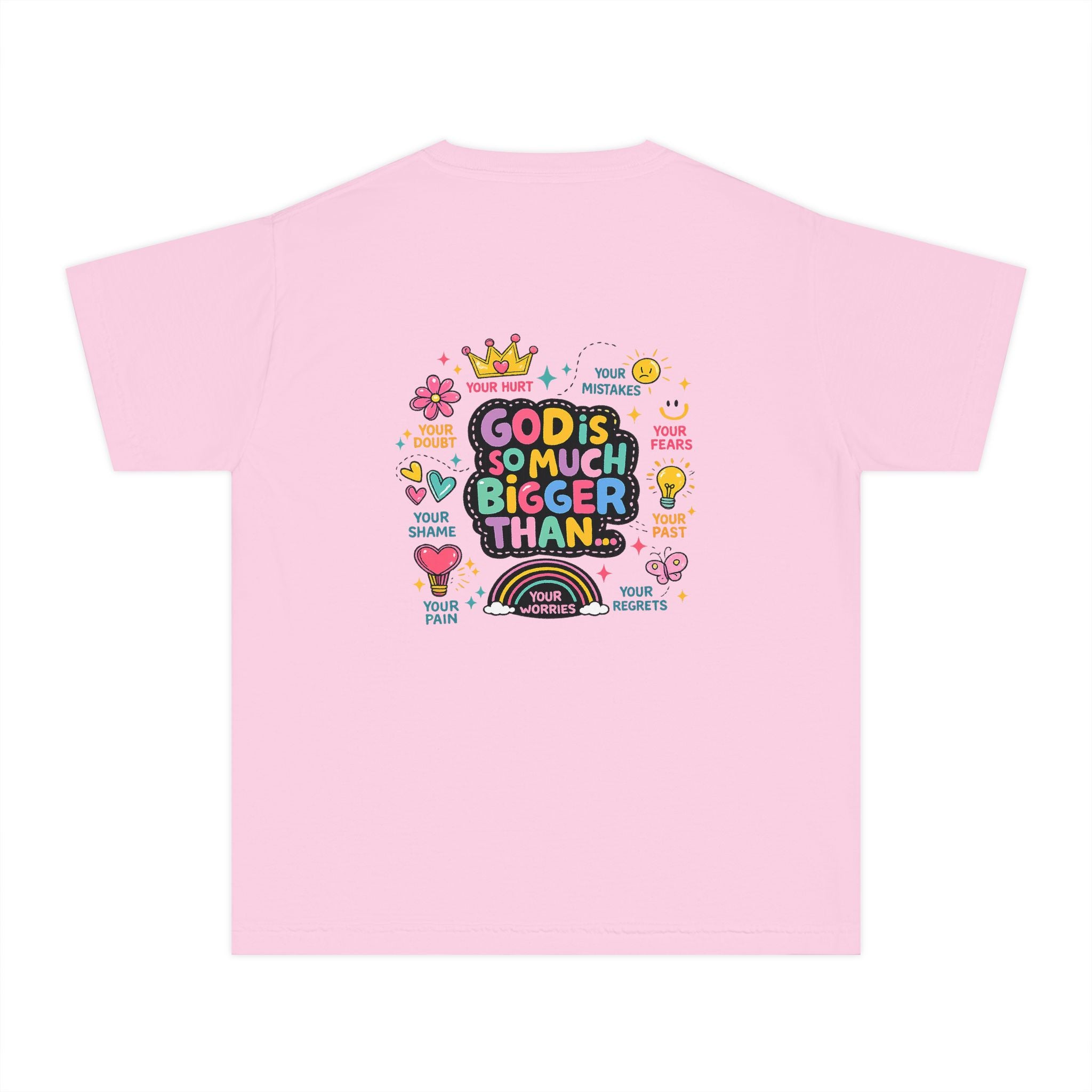 God is Bigger Youth tee